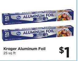 Food 4 Less Kroger Aluminum Foil offer