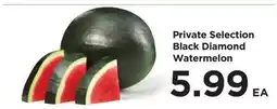 Food 4 Less Private Selection Black Diamond Watermelon offer