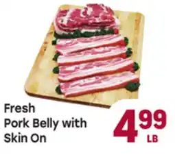 Tony’s Fresh Market Fresh Pork Belly with Skin On offer