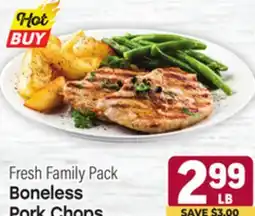 Tony’s Fresh Market Boneless Pork Chops offer