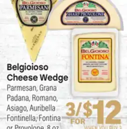 Tony’s Fresh Market Belgioioso Cheese Wedge offer