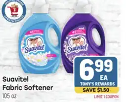 Tony’s Fresh Market Suavitel Fabric Softener offer