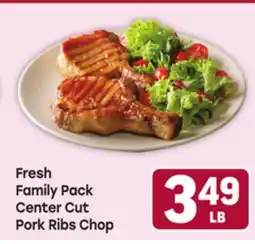 Tony’s Fresh Market Fresh Family Pack Center Cut Pork Ribs Chop offer