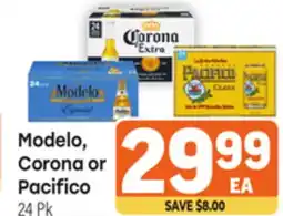 Tony’s Fresh Market Modelo Corona or Pacifico offer
