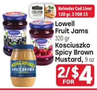 Tony’s Fresh Market Lowell Fruit Jams offer