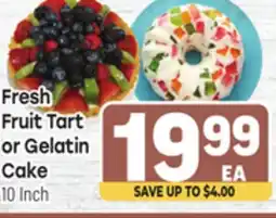 Tony’s Fresh Market Fresh Fruit Tart or Gelatin Cake offer