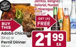 Tony’s Fresh Market Adobo Chicken (64 oz) or Pernil Dinner (64 oz) offer