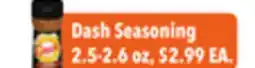 Tony’s Fresh Market Dash Seasoning offer