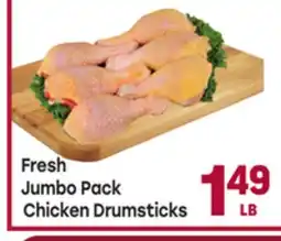 Tony’s Fresh Market Fresh Jumbo Pack Chicken Drumsticks offer