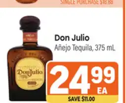Tony’s Fresh Market Don Julio Añejo Tequila, 375 mL offer