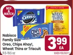 Tony’s Fresh Market Nabisco Size Family Size Chips Ahoy!, Wheat Thins or Triscuit offer