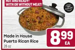 Tony’s Fresh Market Made in House Puerto Rican Rice offer