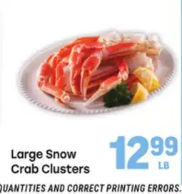 Tony’s Fresh Market Large Snow Crab Clusters offer