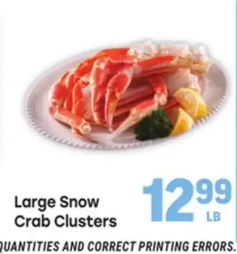 Tony’s Fresh Market Large Snow Crab Clusters offer