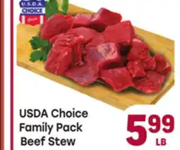 Tony’s Fresh Market USDA Choice Family Pack Beef Stew offer