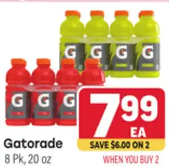 Tony’s Fresh Market Gatorade offer