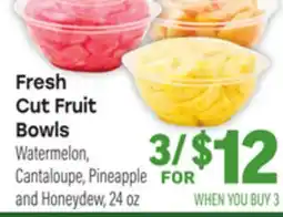 Tony’s Fresh Market Fresh Cut Fruit Bowls offer