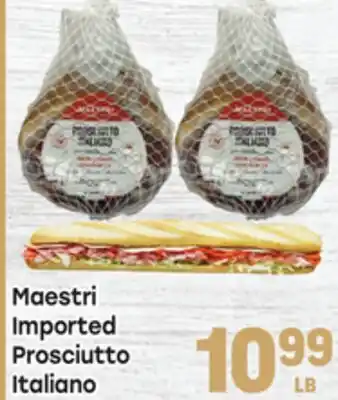 Tony’s Fresh Market Maestri Imported Prosciutto Italiano offer