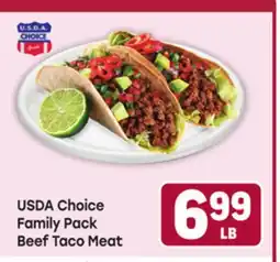 Tony’s Fresh Market USDA Choice Family Pack Beef Taco Meat offer