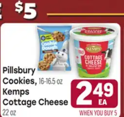 Tony’s Fresh Market Pillsbury Cookies, 16-16.5oz., Kemps Cottage Cheese 22oz offer