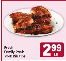 Tony’s Fresh Market Fresh Family Pack Pork Rib Tips offer