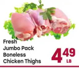 Tony’s Fresh Market Boneless Chicken Thighs offer