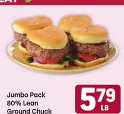 Tony’s Fresh Market Jumbo Pack 80% Lean Ground Chuck offer