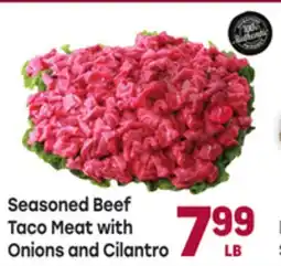 Tony’s Fresh Market Seasoned Beef Taco Meat with Onions and Cilantro offer