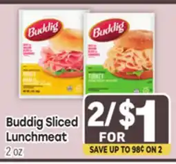 Tony’s Fresh Market Buddig Sliced Lunchmeat offer