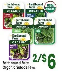 Jewel-Osco Earthbound Farm Organic Salads offer