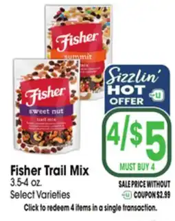 Jewel-Osco Fisher Trail Mix offer