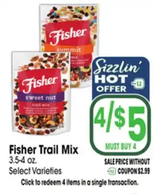 Jewel-Osco Fisher Trail Mix offer