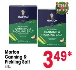 Jewel-Osco Morton Canning & Pickling Salt offer