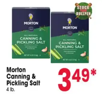 Jewel-Osco Morton Canning & Pickling Salt offer