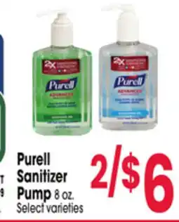 Jewel-Osco Purell Sanitizer Pump offer