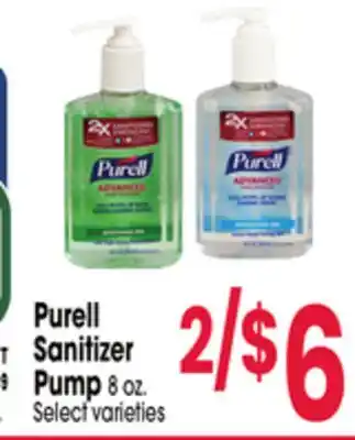 Jewel-Osco Purell Sanitizer Pump offer