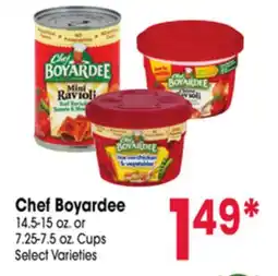 Jewel-Osco Chef Boyardee offer