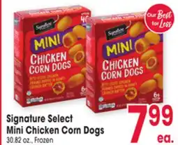 Jewel-Osco Signature Select Mini Chicken Corn Dogs offer