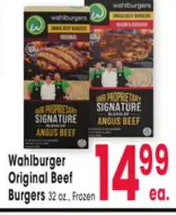 Jewel-Osco Wahlburger Original Beef Original Beef Burgers offer