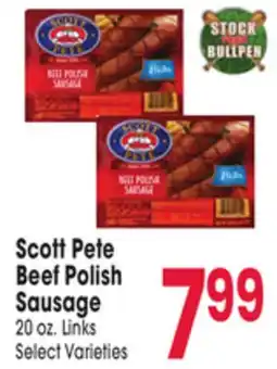 Jewel-Osco Scott Pete Beef Polish Sausage offer