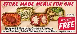 Jewel-Osco Spaghetti & Meatballs, Chicken Parmesan, Lemon Chicken, Grilled Chicken Meals and More offer