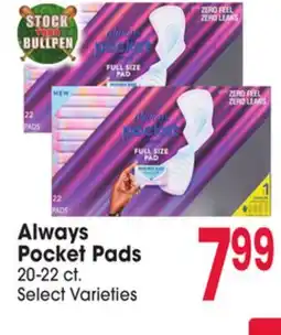 Jewel-Osco Always Pocket Pads offer