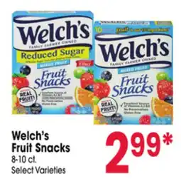 Jewel-Osco Welch's Fruit Snacks offer