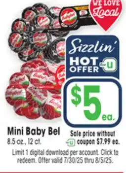 Jewel-Osco Mini Baby Bel offer