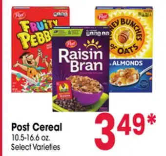 Jewel-Osco Post Cereal offer