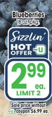 Jewel-Osco Blueberries offer