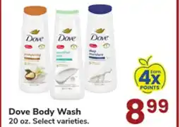 Jewel-Osco Dove Body Wash offer