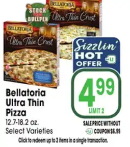 Jewel-Osco Bellatoria Ultra Thin Pizza offer