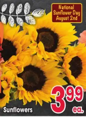 Jewel-Osco Sunflowers offer