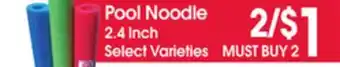 Jewel-Osco Pool Noodle offer